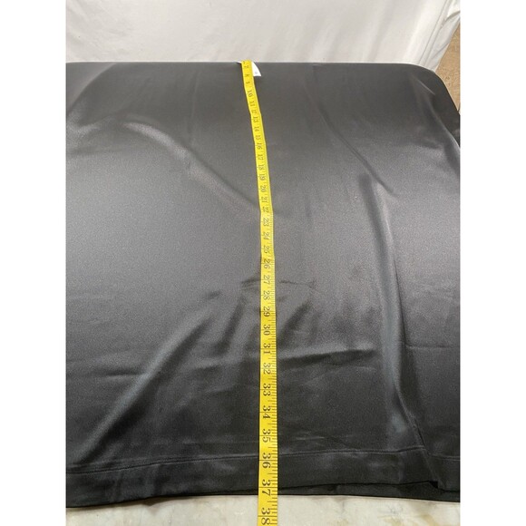 ASOS Curve Shirt Dress Women’s 20 Shiny Black Short Sleeve - Picture 9 of 9